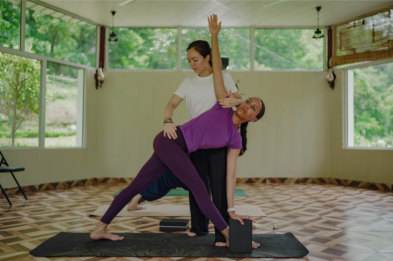 Happy students of yoga ttc