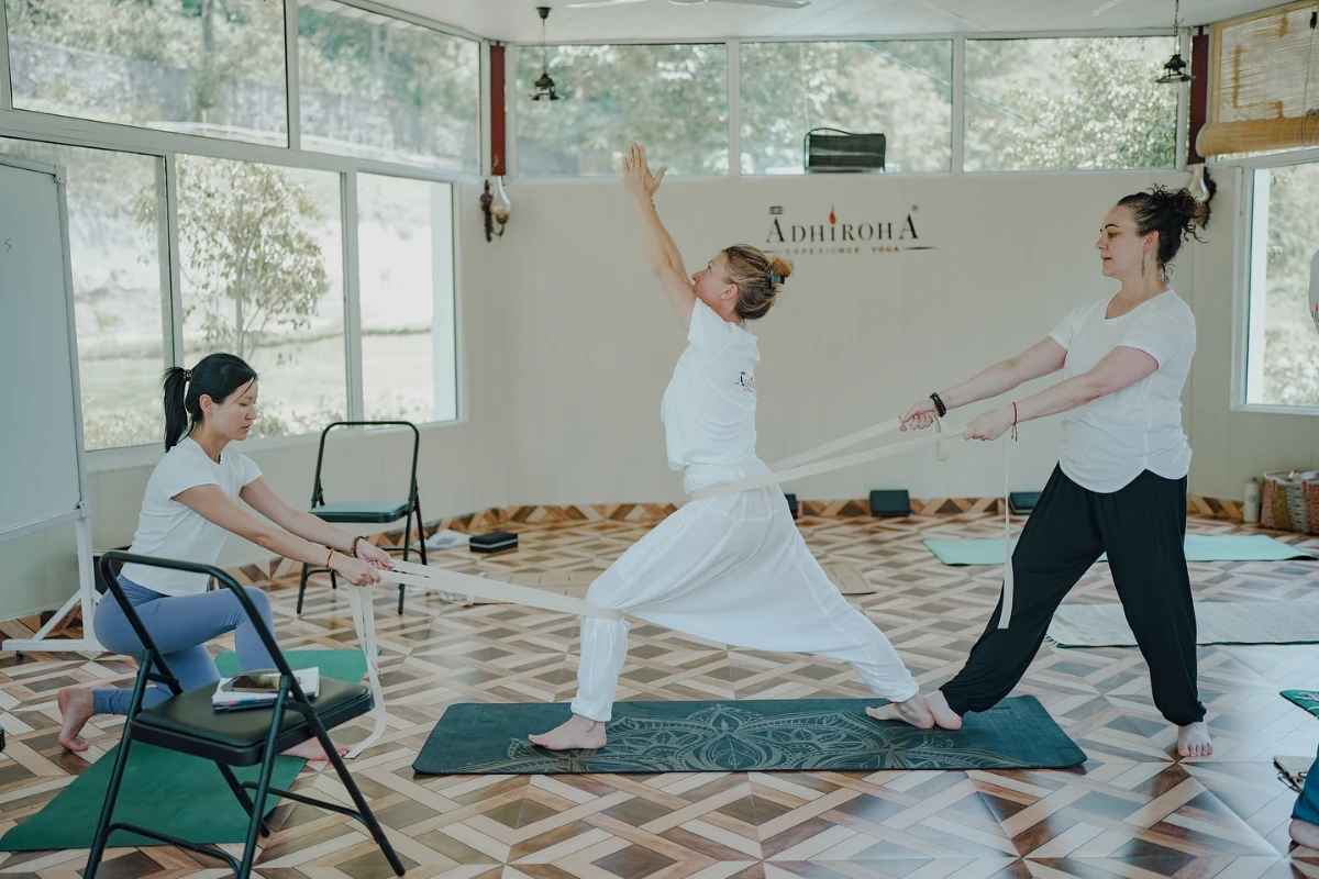 300 Hour Yoga students